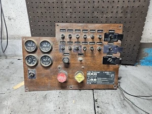 1987-2000 Peterbilt 375 Guage /Switch Dash Panel - Used | P/N 17027818 - Picture 1 of 5
