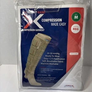 EXTREMIT-EASE Compression Garment Lower Leg Wrap Beige Size M Length Reg New - Picture 1 of 8