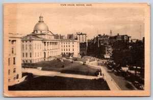 1951 Boston, MA Cartolina - State House Beaon Hill - Foto 1 di 2