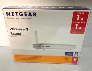 Netgear Wireless-G Router WGR614 2.4GHz 4-Port 10/100 54 mbps Factory SEALED - Picture 1 of 4