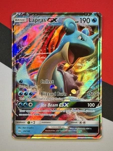 Lapras GX Ultra Rare 35/149 Pokémon Sun & Moon NM - Picture 1 of 1