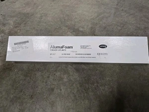 MCK Fingerschiene gepolsterte Leiste Aluminium/Schaum silber Schachtel mit 12 - Bild 1 von 3