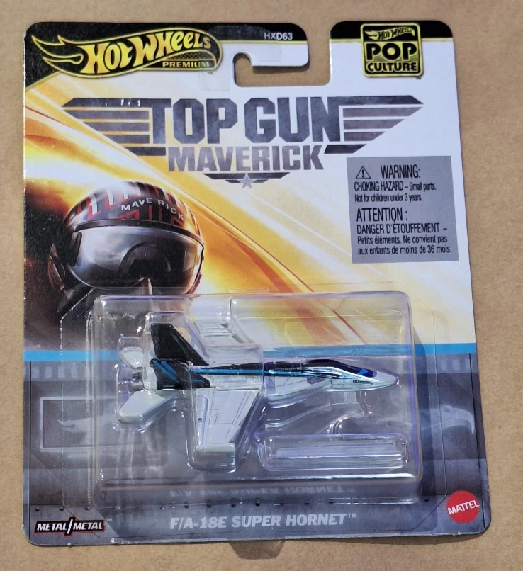 Hot Wheels Premium Pop Culture Top Gun Maverick F/A-18E Super Hornet Plane - Image 1 of 1