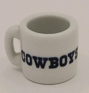 NFL Dallas Cowboys 1" Miniature Ceramic Coffee Mug, Cup - Picture 1 of 7