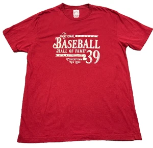 National Baseball Hall of Fame 39 Cooperstown T-Shirt Erwachsene Large rot Tee - Bild 1 von 8