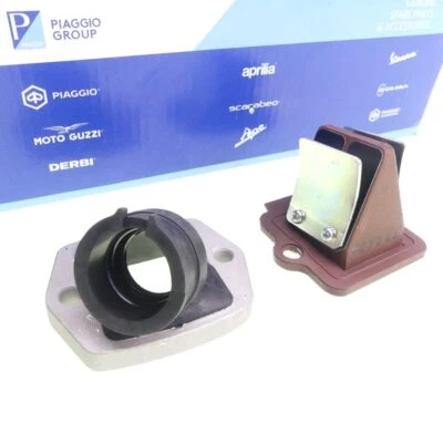 Ansaugstutzen Membranblock 50 ccm Original für Vespa ET2 LX LXV 50 Aprilia SR50 - Bild 1 von 4