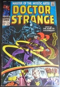 Doctor Strange #175 12/1968, Gene Colan Cover & Art VG Cleo & Sons Of Satannish - Picture 1 of 2
