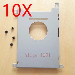 New Lot of 10 For Dell Latitude E5430 Hard Drive Caddy HDD Bracket with Screw - Bild 1 von 3
