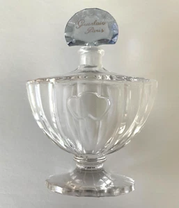 Vintage Guerlain Shalimar Crystal Perfume Bottle, pre 1980s no markings - Picture 1 of 13