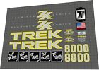 TREK 8000 (1996) ZX Frame Decal Set