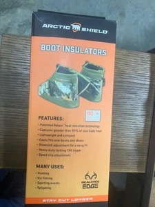 Artic Shield Boot Insulators Large Mens 10-12 Womens 12-13 - Picture 1 of 4