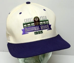 Sombrero de Campo Coors De Colección Temporada Inaugural 1995 Snapback Rockies Sin Usar Blanco EE. UU. - Imagen 1 de 10