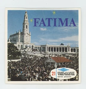 Fatima and Surroundings Portugal Belgian-made View-Master Packet C-266 Exc. Cond - Imagen 1 de 2