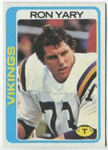 1978 Topps #430 Ron Yary Minnesota Vikings - Picture 1 of 2