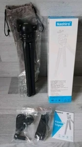Naohiro Trípode Flexible Smartphone/Cámara 12 Pulgadas 360° Cabezal de Bola Bluetooth 4.0 - Imagen 1 de 20
