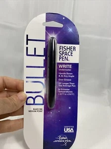 Fisher Space Pen #S400/OD Black Bullet #S400CL Medium Point Black Ink - Picture 1 of 6