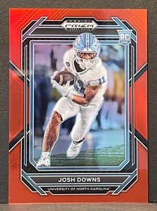2023 Panini Prizm Draft Picks Prizms Red #139 Josh Downs/299 - Picture 1 of 2