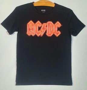 AC/DC Powered Up Youth XL Negro Manga Corta - Excelente Estado - Imagen 1 de 4
