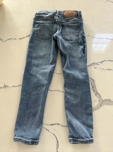 zara girls the skinny jeans blue size 7 - Picture 1 of 5