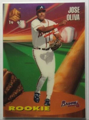 1995 Sportflix #113 Jose Oliva - Atlanta Braves - Image 1 of 2