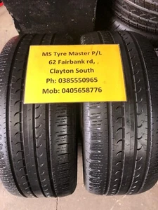 2 X 265 50 20 Goodyear Efficientgrip % 75 Tread . Fitting Available, Freight - Picture 1 of 2