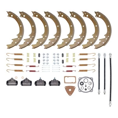 Deluxe Brake Kit 1956 Cadillac with BENDIX POWER BRAKES Wheel Cylinders Hoses - Image 1 of 4