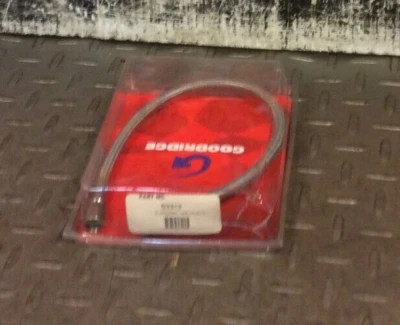 Cable de línea de manguera de freno universal de acero inoxidable Goodridge 83312 83312 Foto 1 de 4