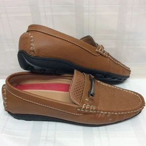 Steve Harvey Celebrity Edition Men's Size 5 GT-005 Brown Slip On Loafers Shoes - Picture 1 of 9