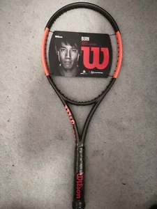 Nueva raqueta de tenis Wilson Burn 100S 10,6 oz 4 1/4 agarre - Imagen 1 de 2