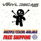 Pincushion Voodoo Doll vinyl sticker decal / car truck window laptop tumbler