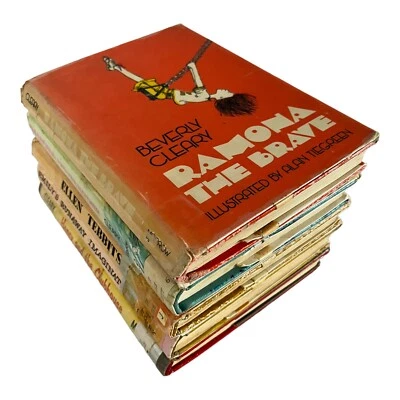 Lot of 5 Vintage Beverly Cleary Books Hardcovers with Dust Jackets Ex-Library - Изображение 1 из 4