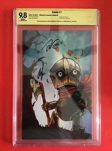 CANTO 1 SIGNED DAVID BOOHER DREW ZUCKER CBCS 9.8 FOURTH PRINTING Virgin Cover - Picture 1 of 2