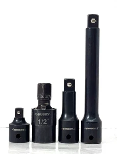 Husky Impact Accessory Set 4-Piece impact socket extensions set - Picture 1 of 10