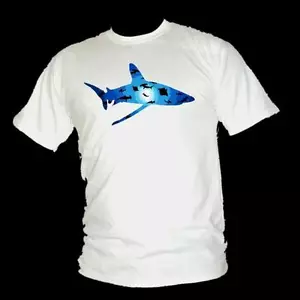 Oceanic White Tip Shark shoal - T-shirt conservazione uomo MARE ROSSO T-shirt - Foto 1 di 12