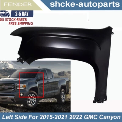Fender For 2015 2016 2017 2018 2019-2022 GMC Canyon Front Left Driver Side - Изображение 1 из 4