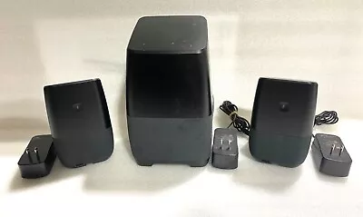 Lot Of 3 - Insignia Smart Voice-Activated Speakers With Google Assistant - Image 1 of 4