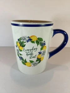 Royal Norfolk 16 Oz Coffee Mug Garden Theme On Both Sides.. - Picture 1 of 6