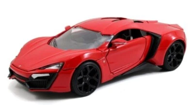 JADA TOYS - W Motors Lykan Hypersport Rosso FAST & FURIOUS - 1/24 - JAD97377 - Immagine 1 di 4