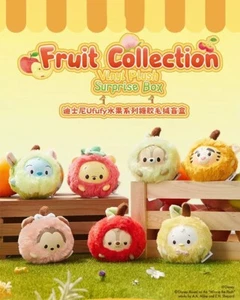 MINISO Disney Ufufy Fruit Collection Blind Box VinyL Plush Confirmed Figure hot - Picture 1 of 33