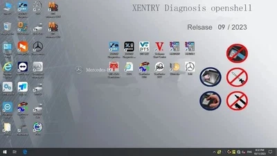 C4 doip SSD 2.5 SATA Hard Drive for MB STAR C4 C6 2023.09 XENTRY - Image 1 of 4