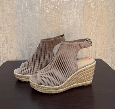 Unisa Women's Shoes Wedge Taupe Heel Espadrille Size 7.M - Image 1 of 4
