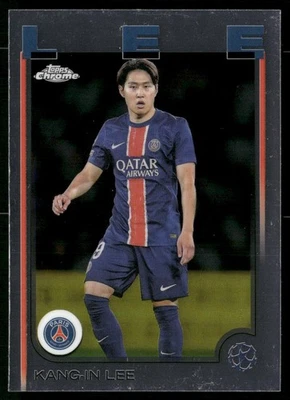 Kang-in Lee 2024-25 Topps Chrome UEFA Club Competitions #4 Paris Saint-Germain - Image 1 of 2