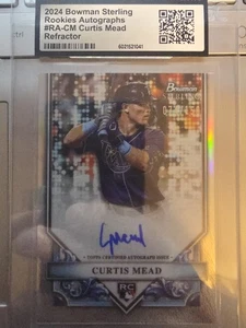 2024 Bowman Sterling Curtis Mead RC Auto Refraktor # 74/150 #RA-CM - Bild 1 von 3