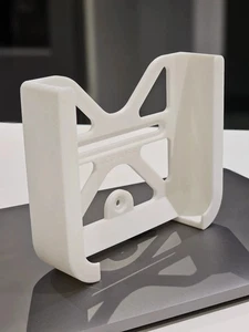 Ubiquiti UniFi Cloud Gateway Ultra Wall Mount (UCG) – 3D Printed Mount (White) - Picture 1 of 6