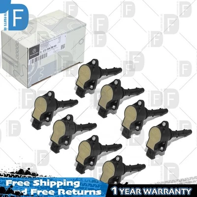 Катушка зажигания от оригинального производителя 2729060060 8 шт. для Mercedes-Benz CL550 CLK550 E550 G550 5.5 - Изображение 1 из 4