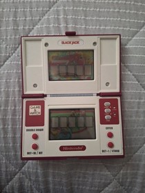 Retro game console Nintendo GAME&WATCH BLACK JACK main unit