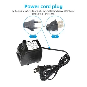 Adjustable Mini Water Pump Electric For Fish Tank Fountain AQHO - Picture 1 of 8