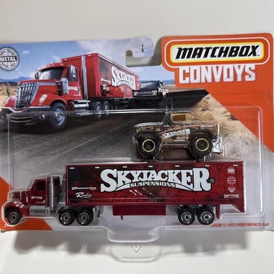 Matchbox Convoys Skyjacker Lonestar Cab & Box Trailer with 1972 Ford Bronco I2 - Image 1 of 2