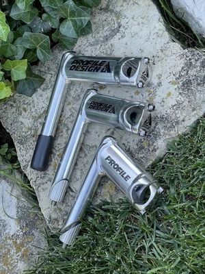 Profile H2O 1” Stem - Pick One 80mm 90mm 125mm Silver Alloy Quill Front Load - Image 1 of 4