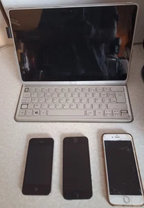 Lot de 3 appareils HS dont 1 tablette acer Windows avec 2 iPhone (5s et 6s) - Photo 1 sur 4